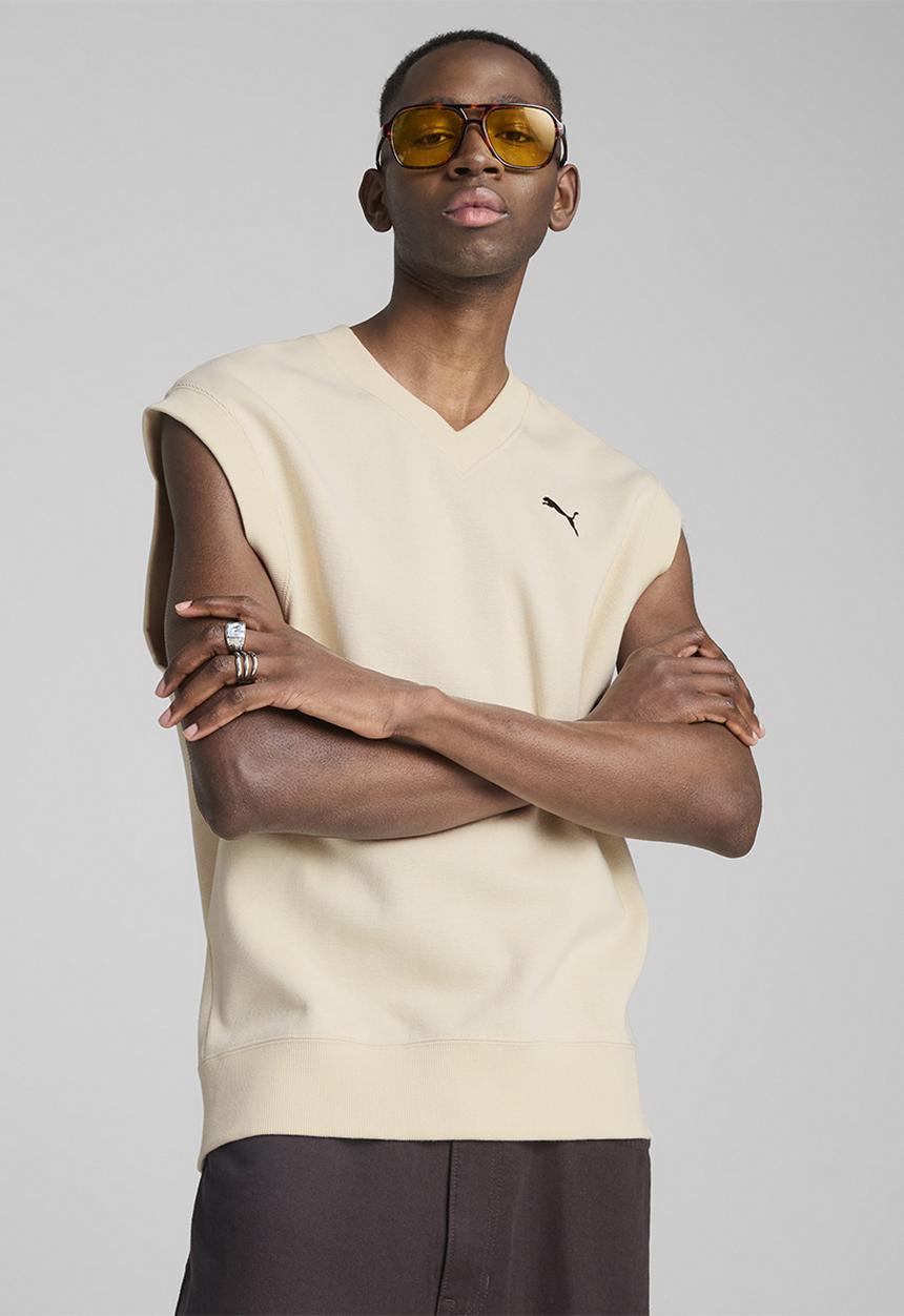 PUMA - Wardrobe ESS Relaxed Vest - Alpine Snow