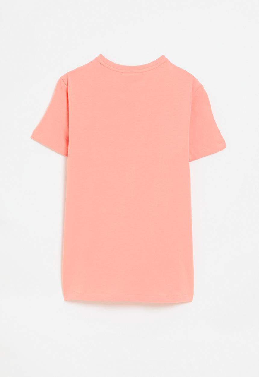 POLO - Girls kelly short sleeve tee - peach