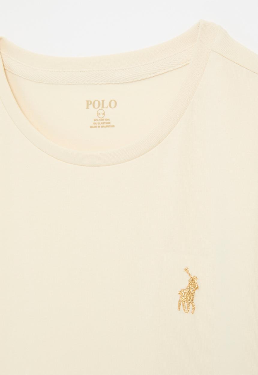 POLO - Girls kelly short sleeve tee - sand