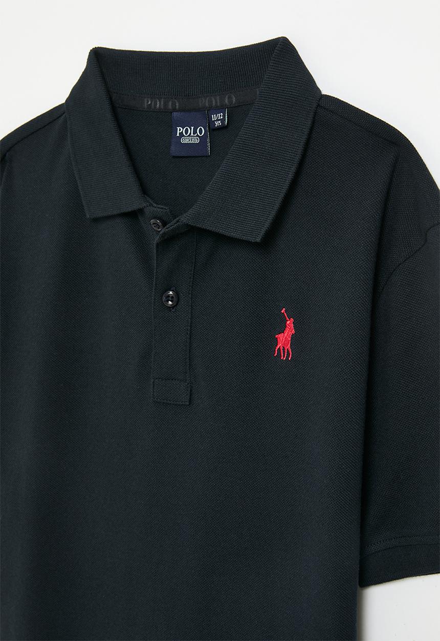 POLO - Boys austin short sleeve golfer - navy
