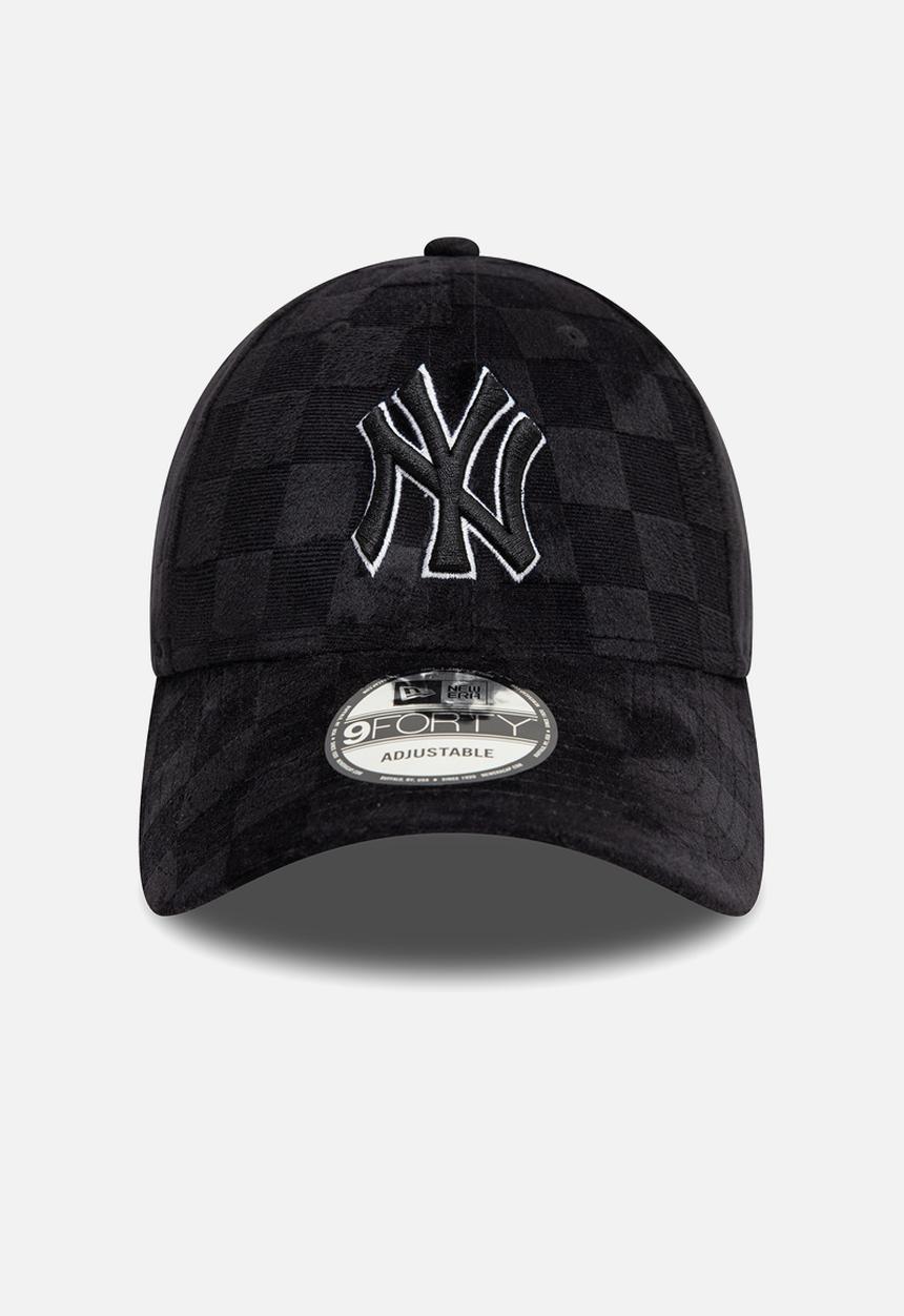 New Era - Tonal Check 9Forty® New York Yankees Blk