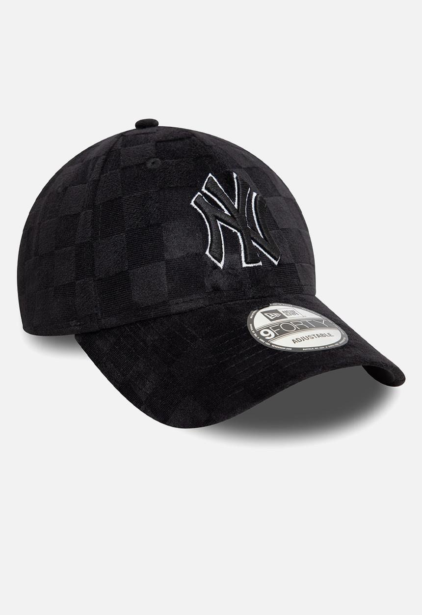 New Era - Tonal Check 9Forty® New York Yankees Blk