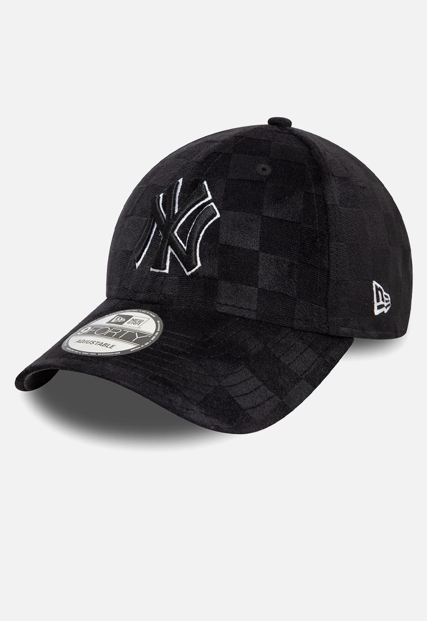 New Era - Tonal Check 9Forty® New York Yankees Blk
