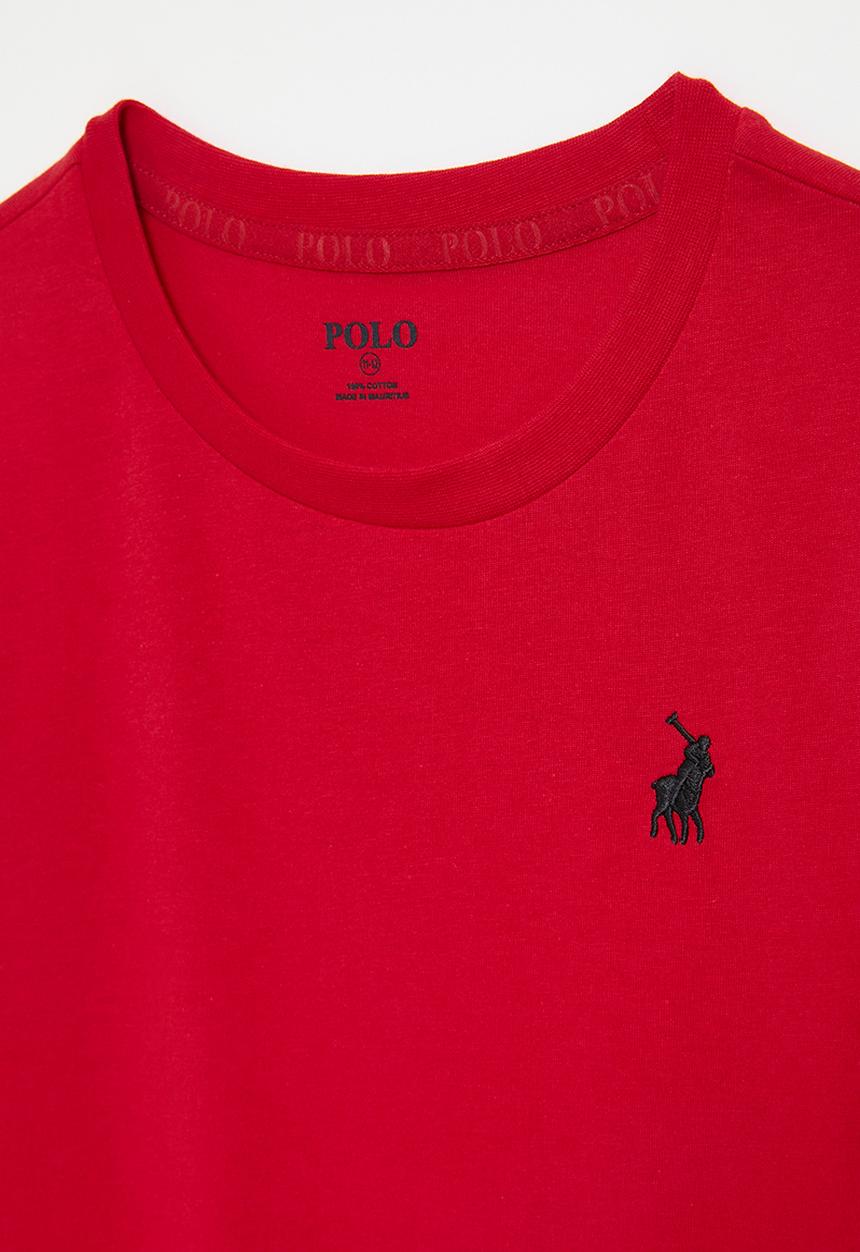 POLO - Boys rick short sleeve tee - red