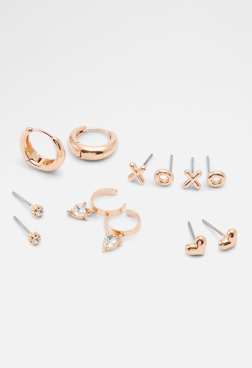 ALDO - Smoochess earring pack - gold