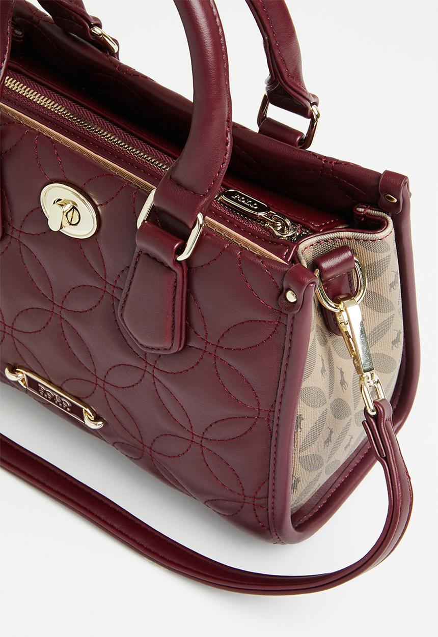 POLO - Madison small shopper sling - garnet