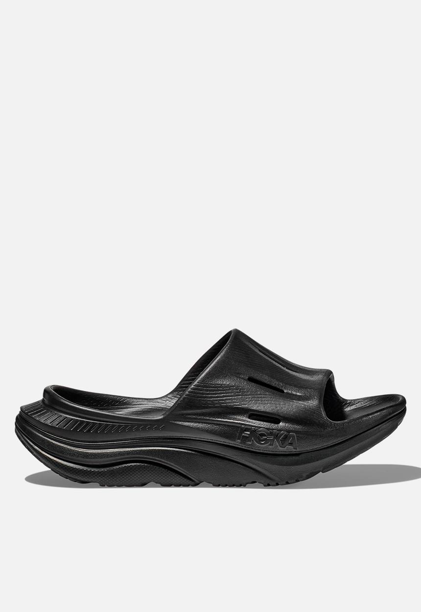 HOKA - U Ora Recovery Slide 3 - Black/Black