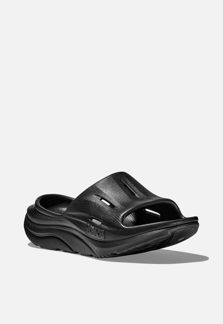 HOKA - U Ora Recovery Slide 3 - Black/Black