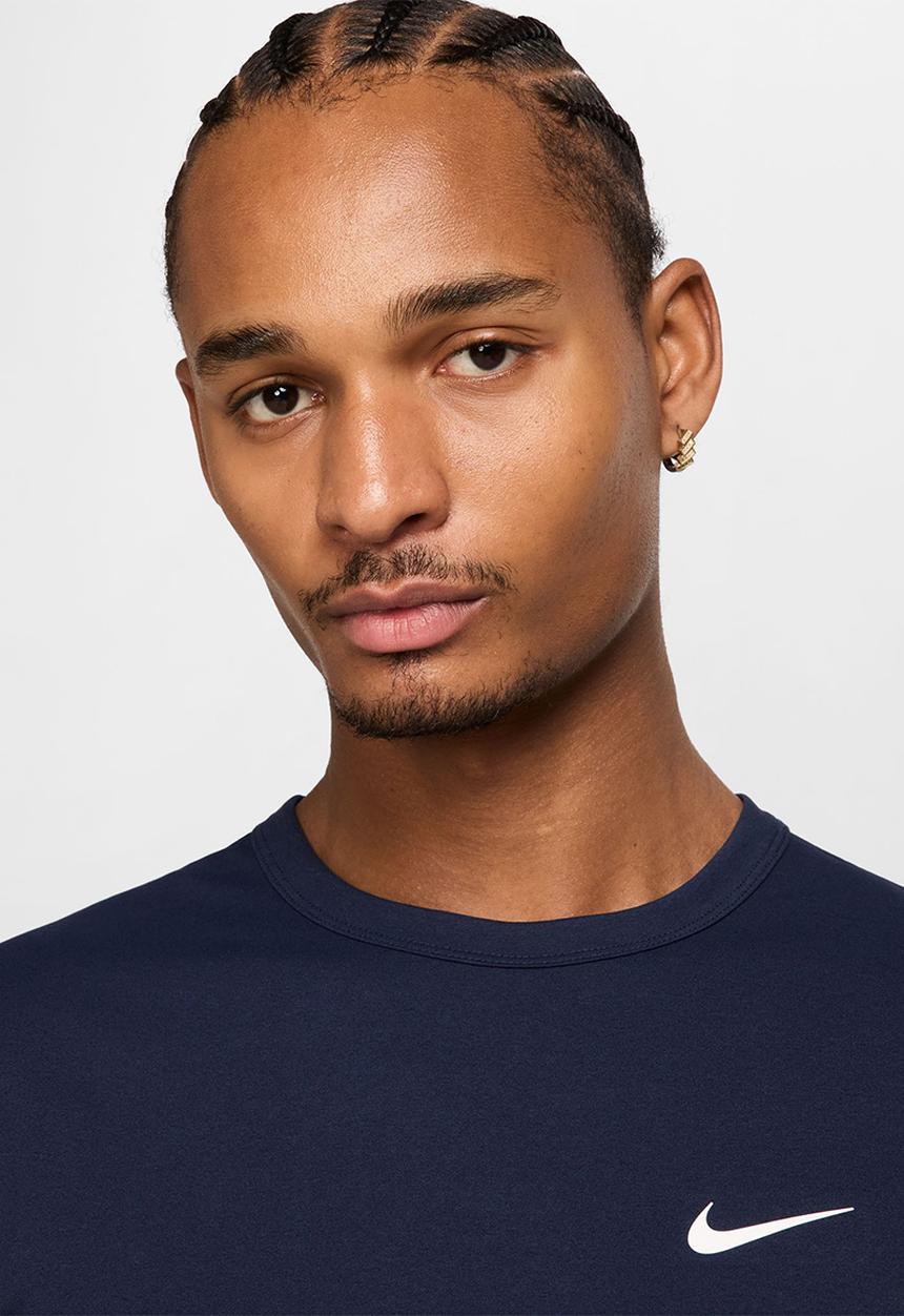 Nike -  Dri-FIT UV Hyverse SS Top - Obsidian