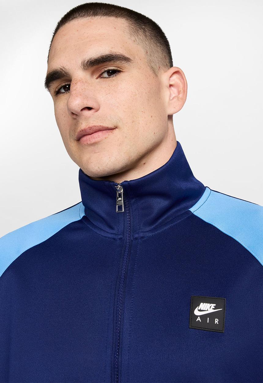 Nike - NSW  AIR Poly Knit Full Zip Jacket - Blue Void