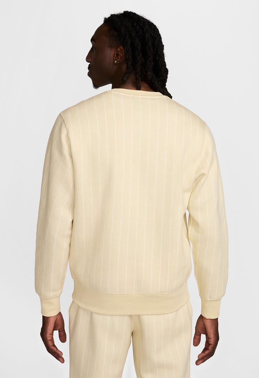 Nike - NSW Club JDI AOP Crew BB Sweatshirt  - Lt Khaki