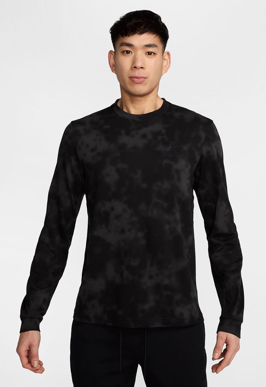 Nike - Primary  Dri-FIT Long-Sleeve Fitness Top - Anthracite