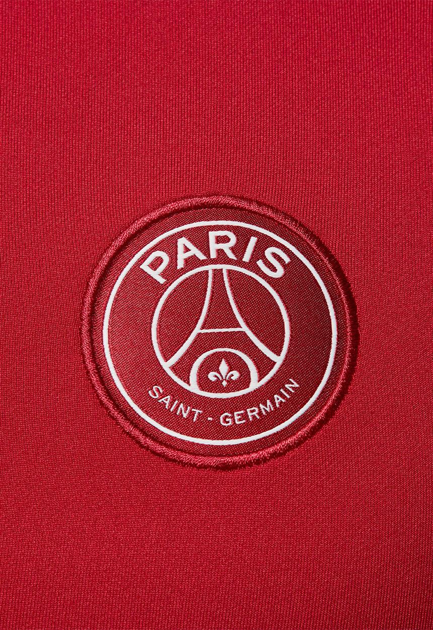 Nike - PSG Strike Fourth Jordan Dri-FIT Football Knit Drill Top -Red
