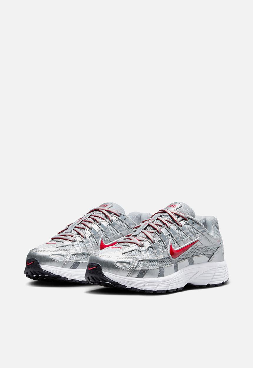 Nike - Nike P-6000 - Metallic Silver/Gym Red-Flt Silver