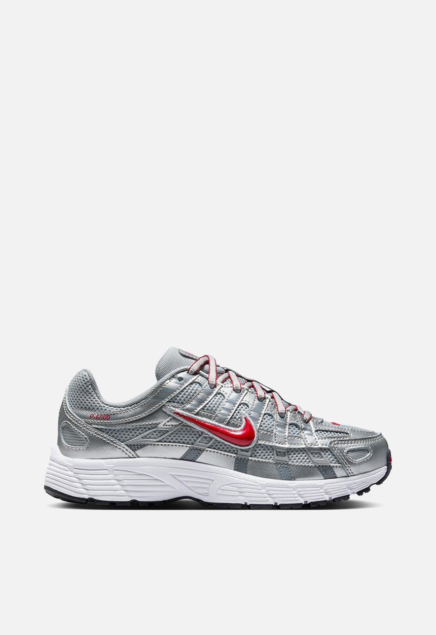 Nike - Nike P-6000 - Metallic Silver/Gym Red-Flt Silver
