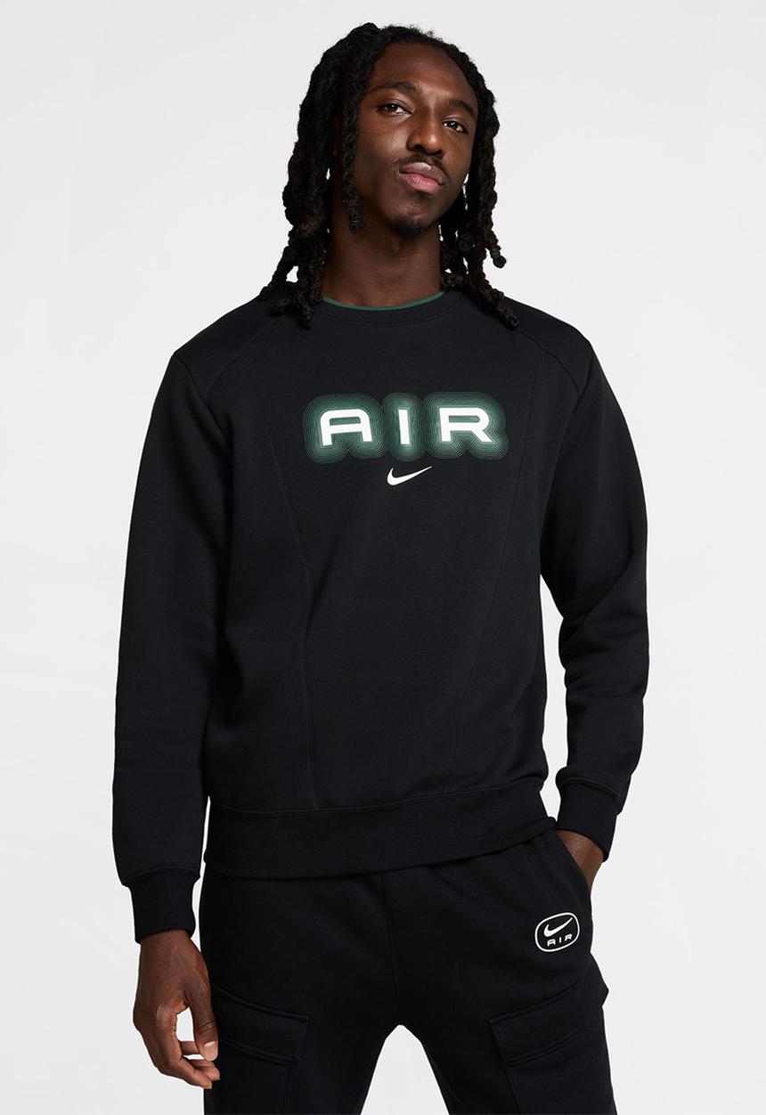Nike - NSW SW AIR Crew BB Fleece Sweashirt - Black