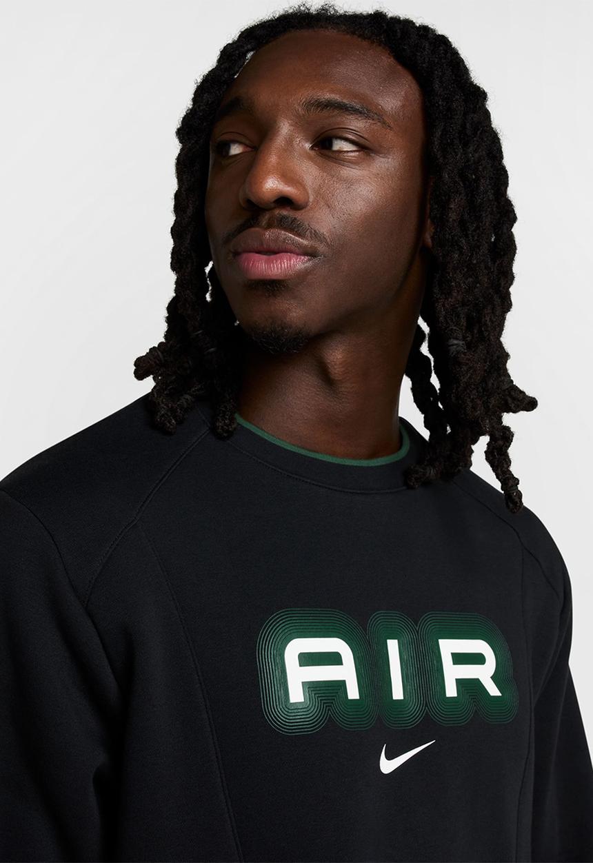 Nike - NSW SW AIR Crew BB Fleece Sweashirt - Black