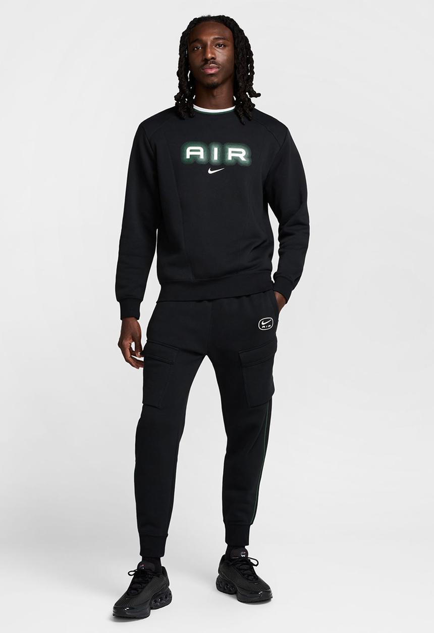 Nike - NSW SW AIR Crew BB Fleece Sweashirt - Black