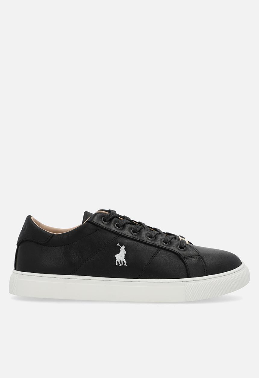 POLO - Classic leather sneaker - black