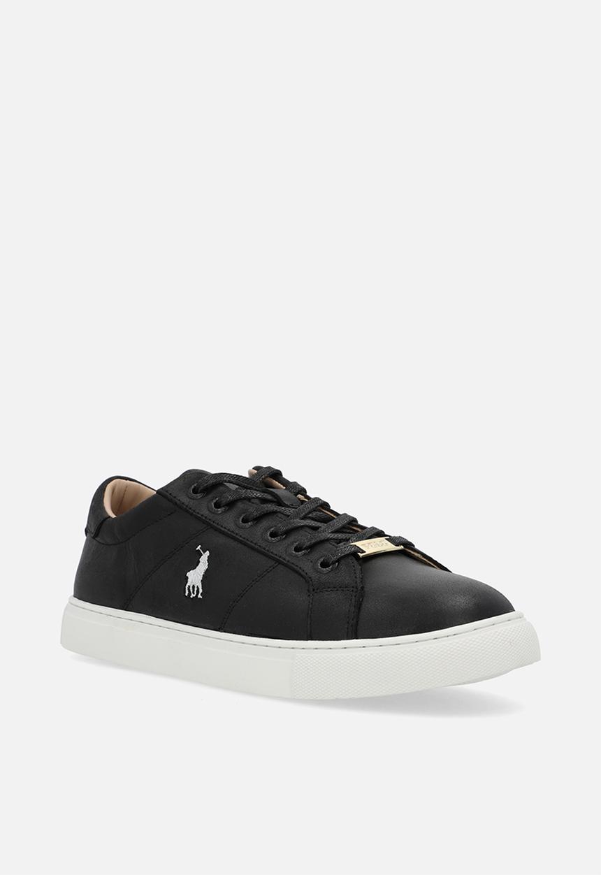 POLO - Classic leather sneaker - black