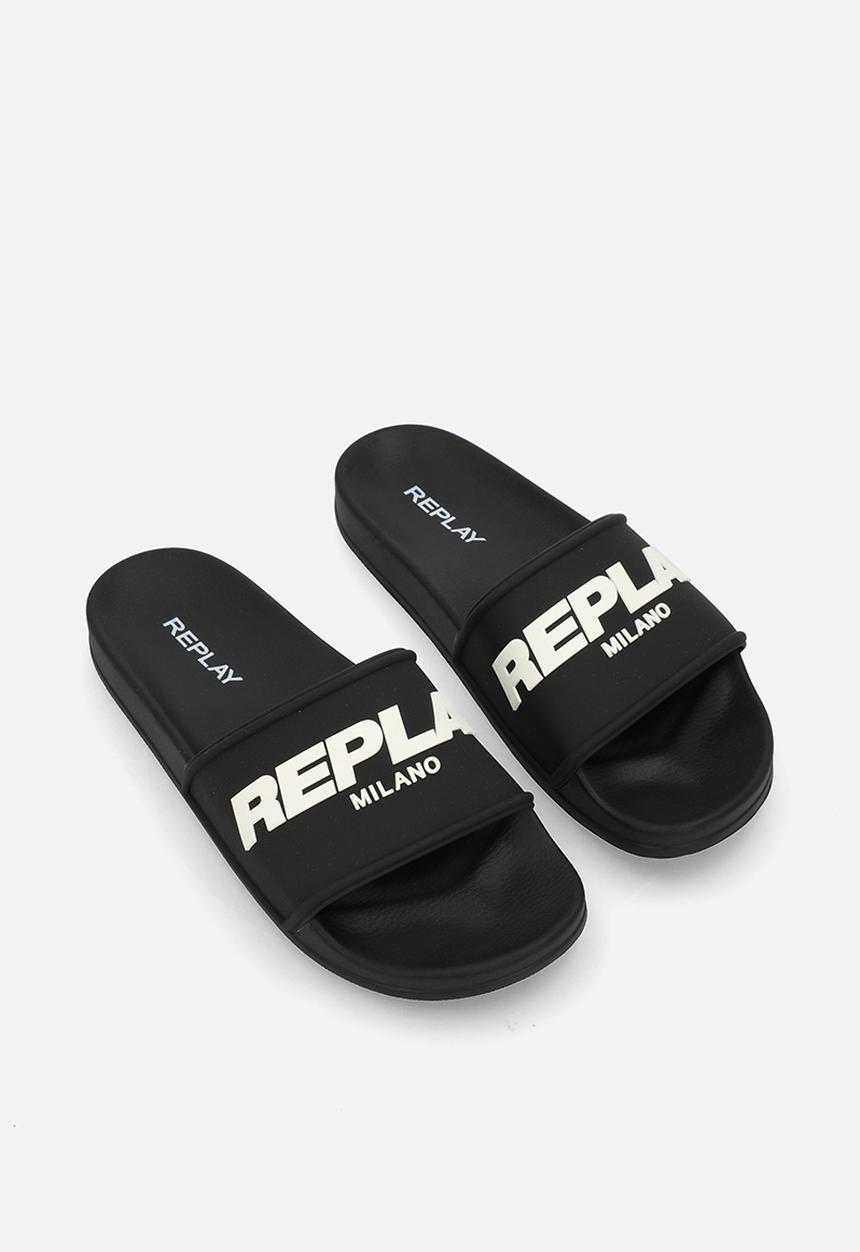 Replay - Up emboss - black