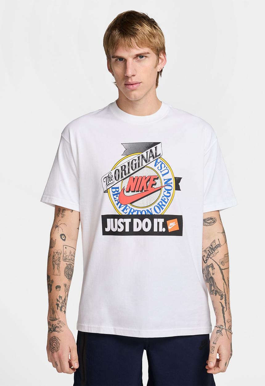 Nike - NSW  M90 Test Print Tee  - White