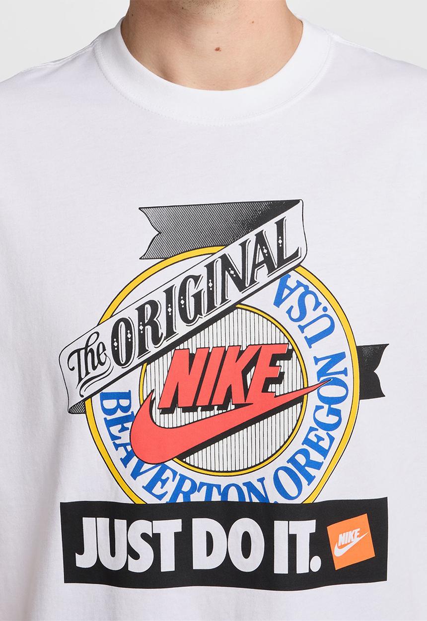 Nike - NSW  M90 Test Print Tee  - White