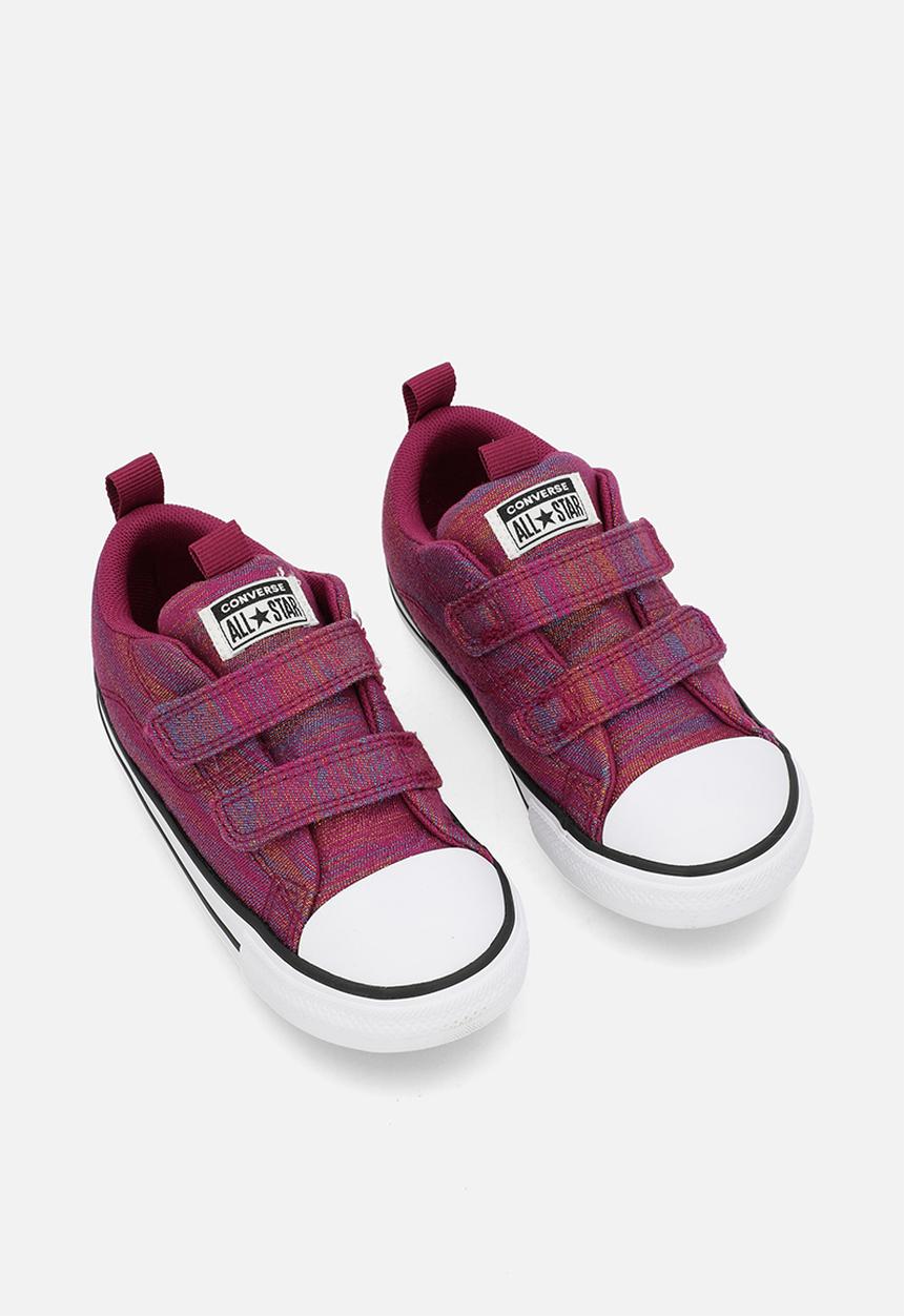 Converse - Chuck taylor all star rave shimmer easy-on - quantum violet/black/white