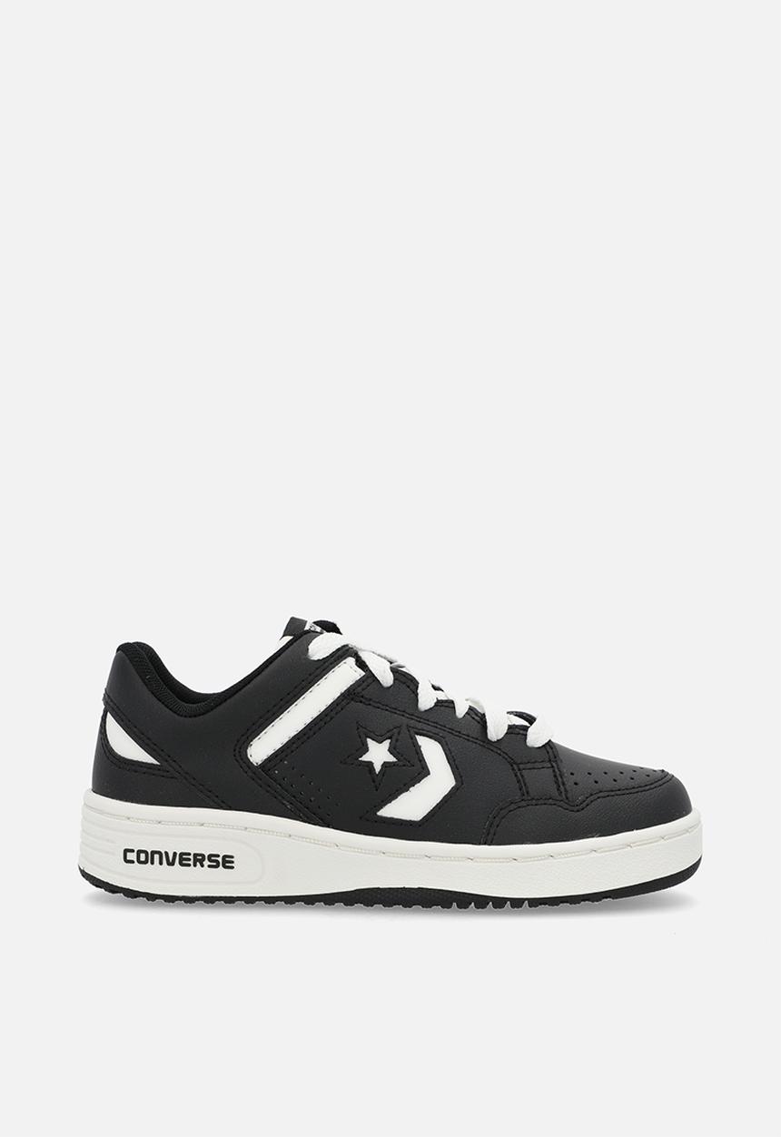 Converse - Converse weapon leather - black/white/vintage white