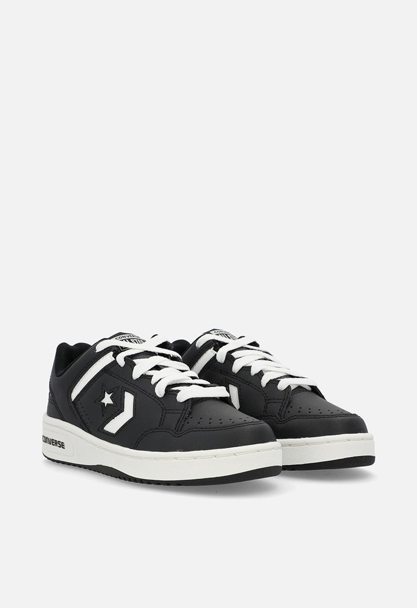Converse - Converse weapon leather - black/white/vintage white