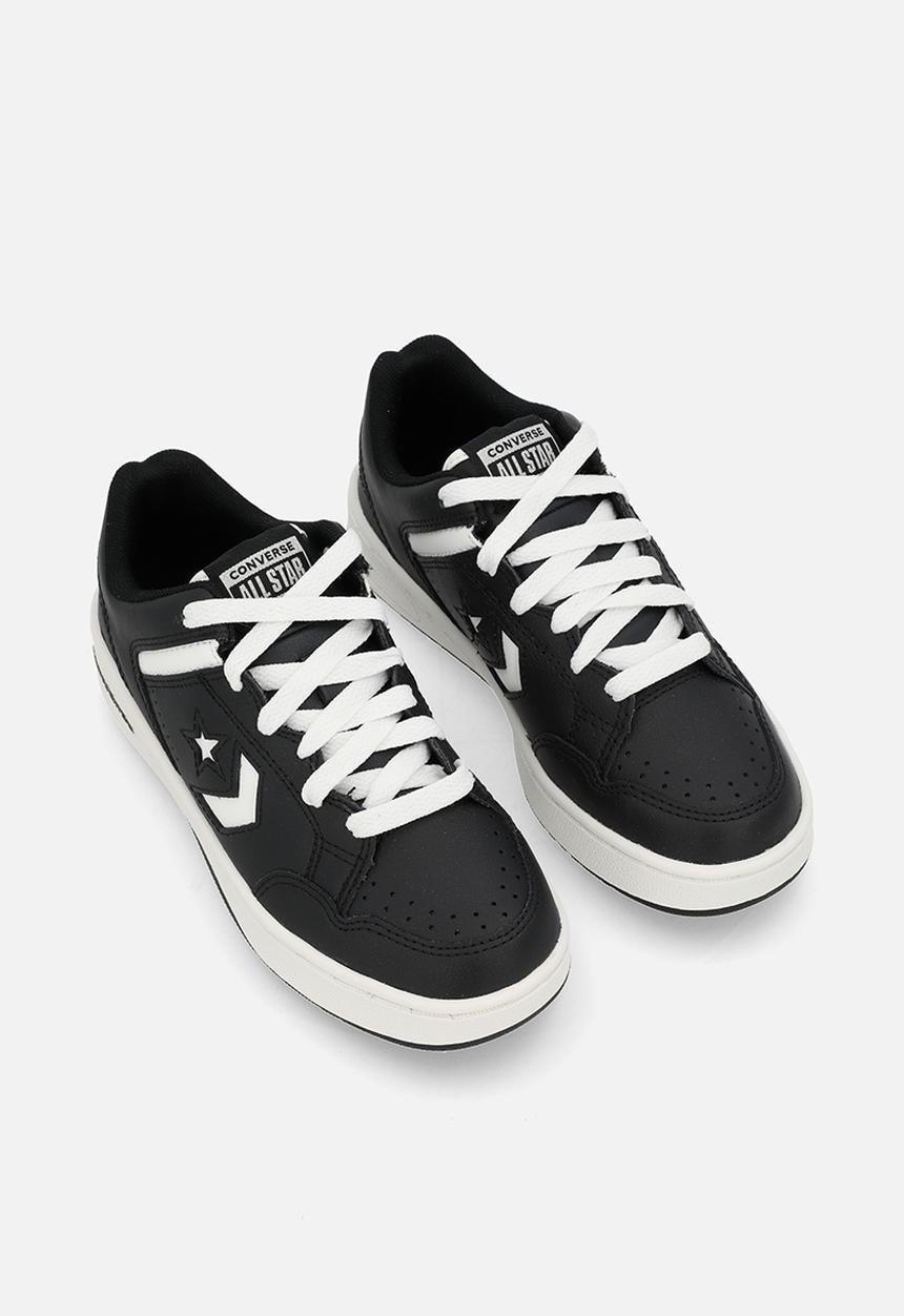 Converse - Converse weapon leather - black/white/vintage white