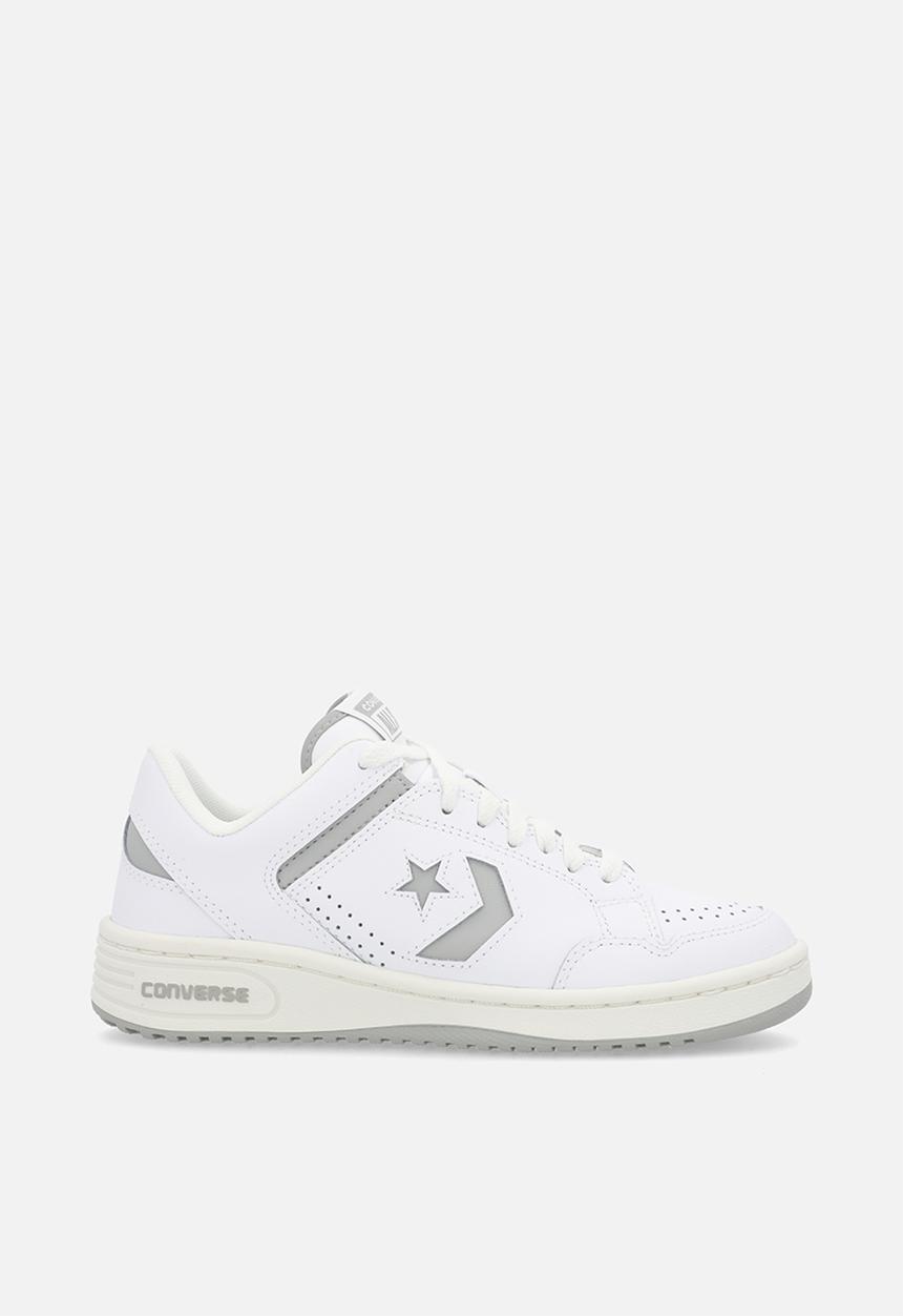 Converse - Converse weapon leather - white/grey area/vintage white