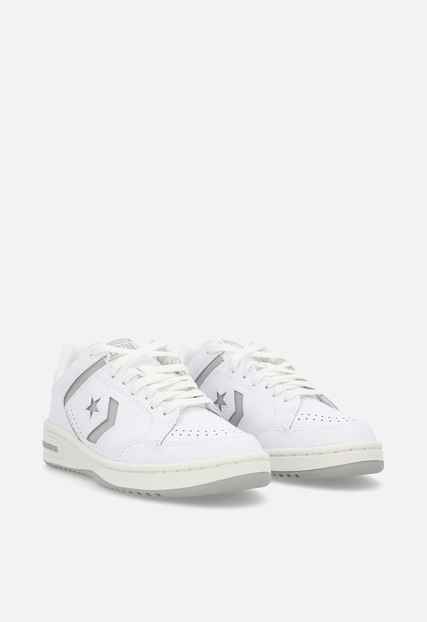 Converse - Converse weapon leather - white/grey area/vintage white