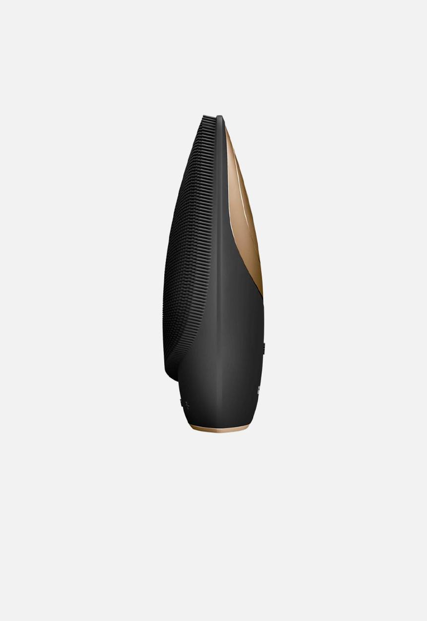 GESKE - Sonic Thermo Facial Brush  6 in 1 - Black & Gold