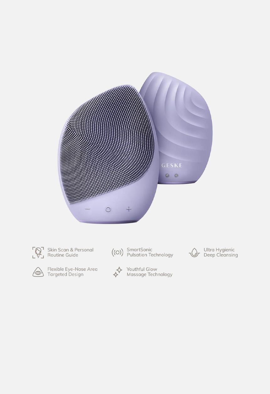 GESKE - Sonic Facial Brush  5 in 1 - Purple