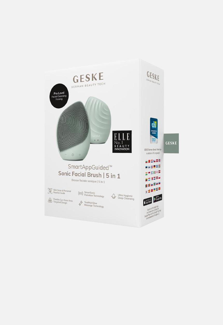 GESKE - Sonic Facial Brush  5 in 1 - Green