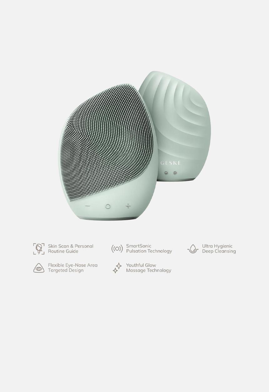 GESKE - Sonic Facial Brush  5 in 1 - Green