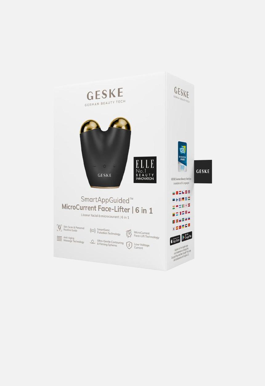 GESKE - MicroCurrent Face-Lifter  6 in 1 - Black & Gold