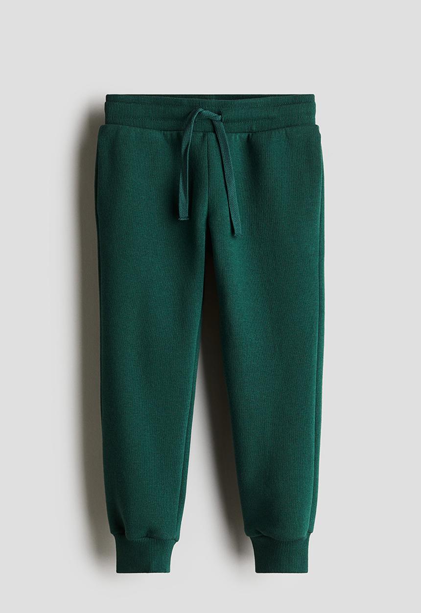 H&M - Brushed-inside joggers - dark green