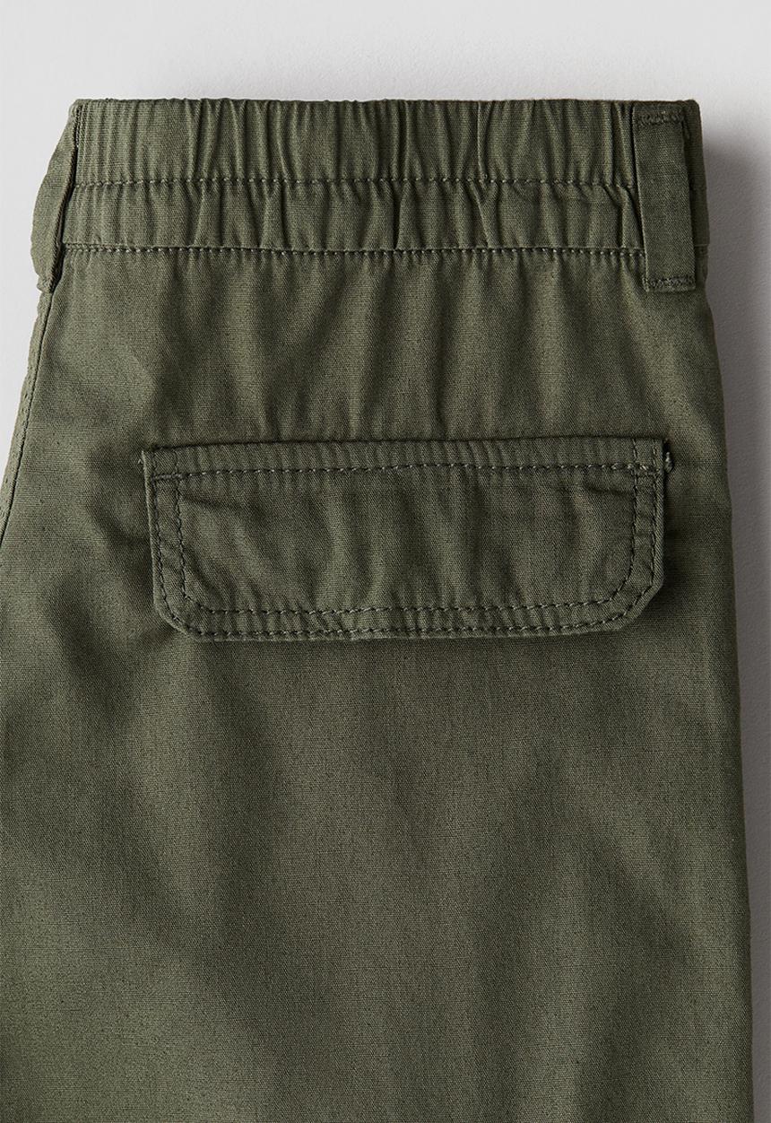 H&M - Wide cargo trousers - khaki green