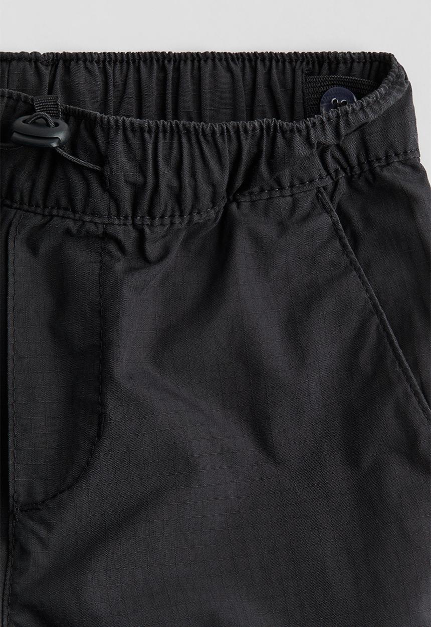 H&M - Cotton cargo trousers - dark grey
