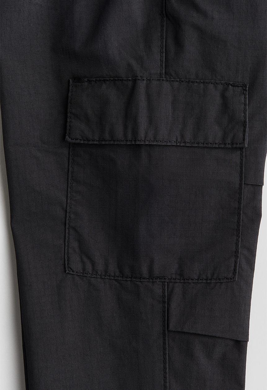 H&M - Cotton cargo trousers - dark grey