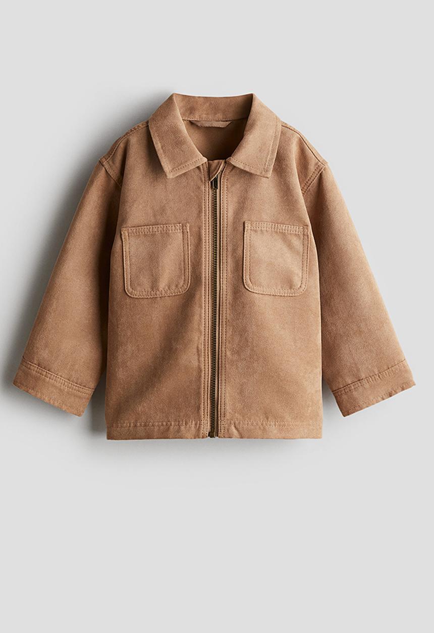 H&M - Napped overshirt - beige