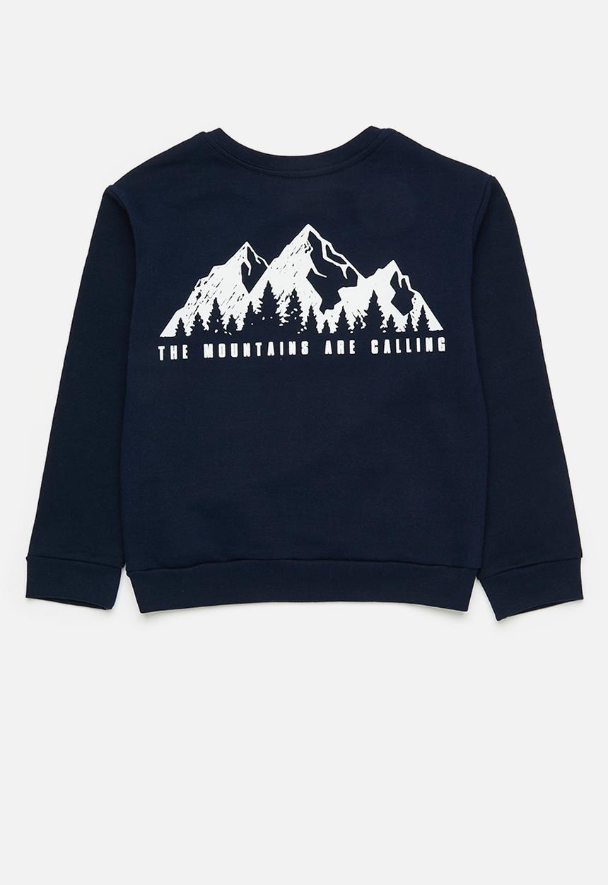 Pop Candy - 2 Pack  sweatshirt-  navy & sky blue