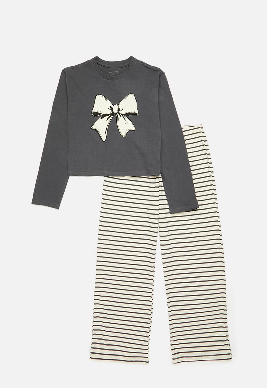 Pop Candy - Pj set - grey