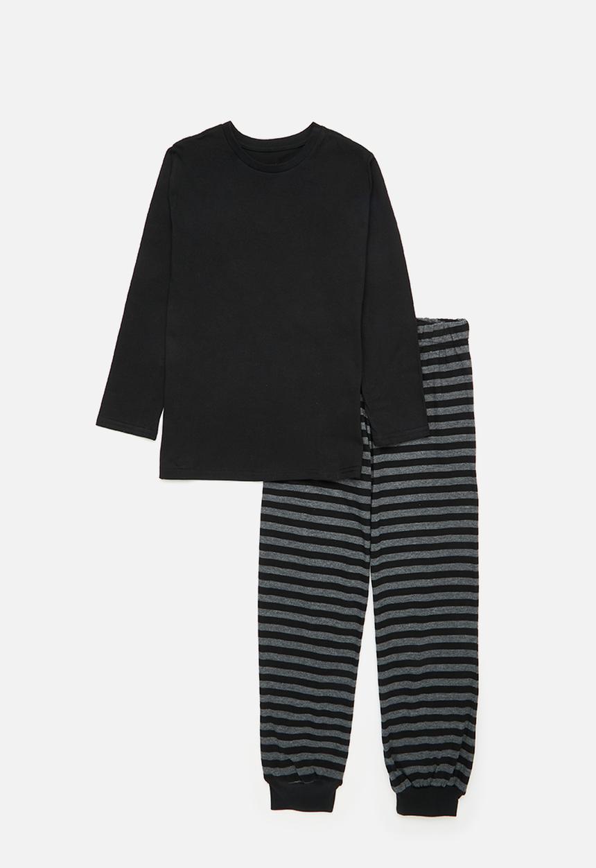 Pop Candy - Pj set - charcoal & black