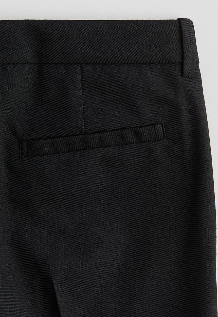 H&M - Suit trousers - black