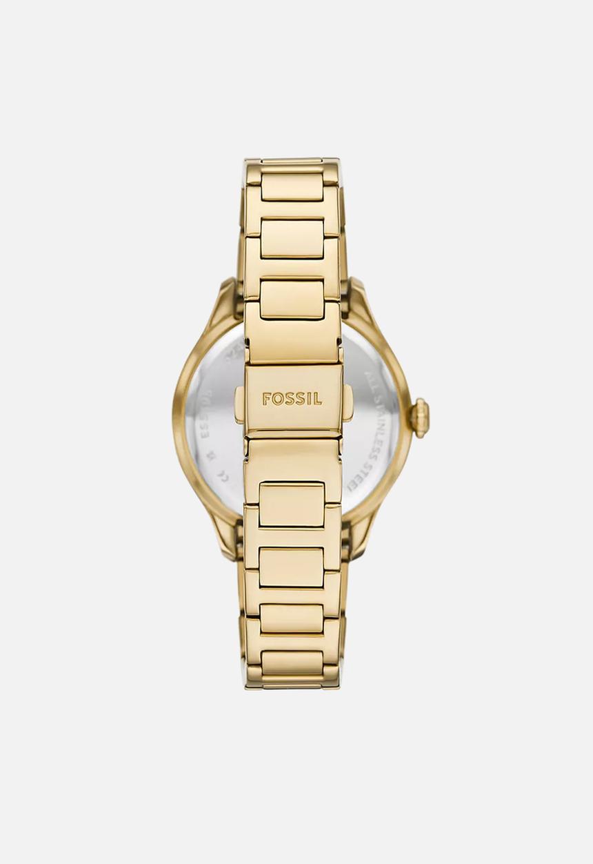 Fossil - Gilmore Three-Hand Date Stainless Steel Watch - Gold