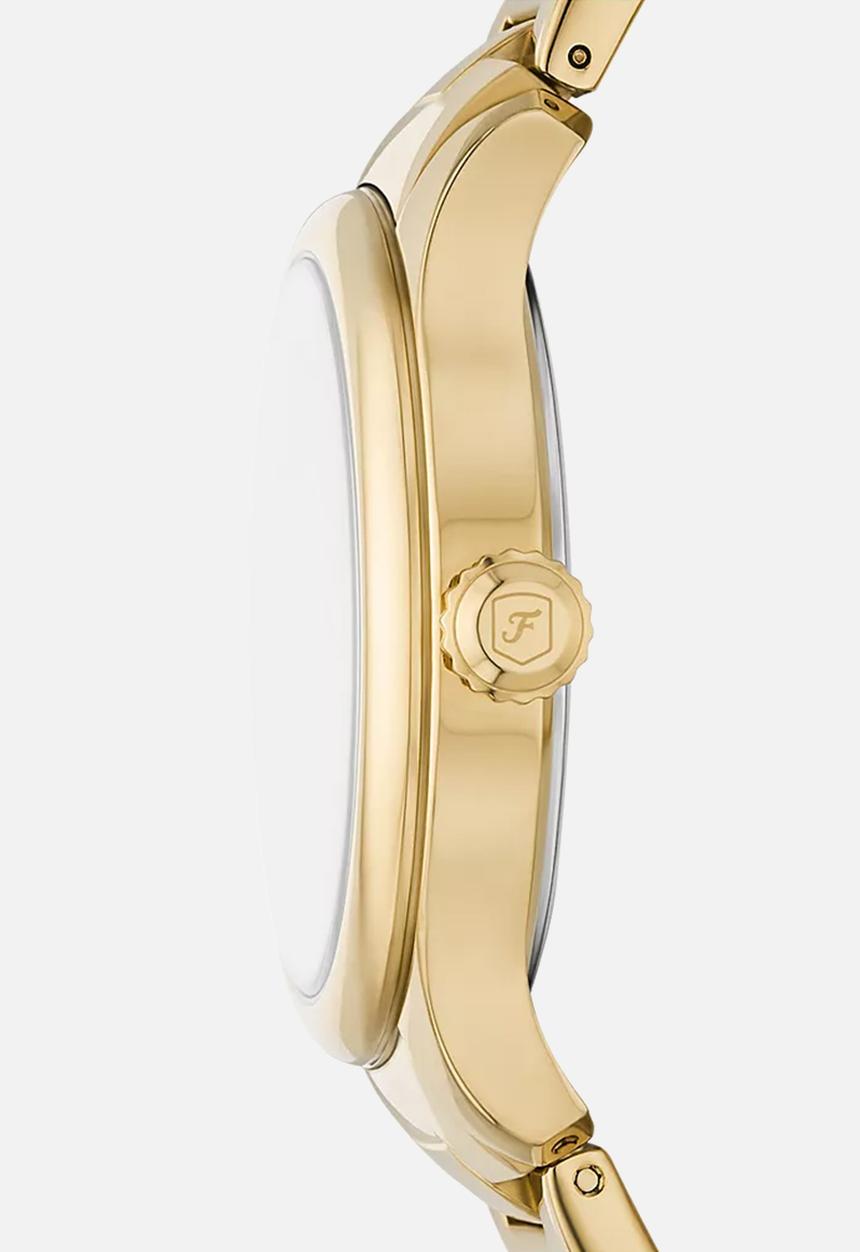Fossil - Gilmore Three-Hand Date Stainless Steel Watch - Gold