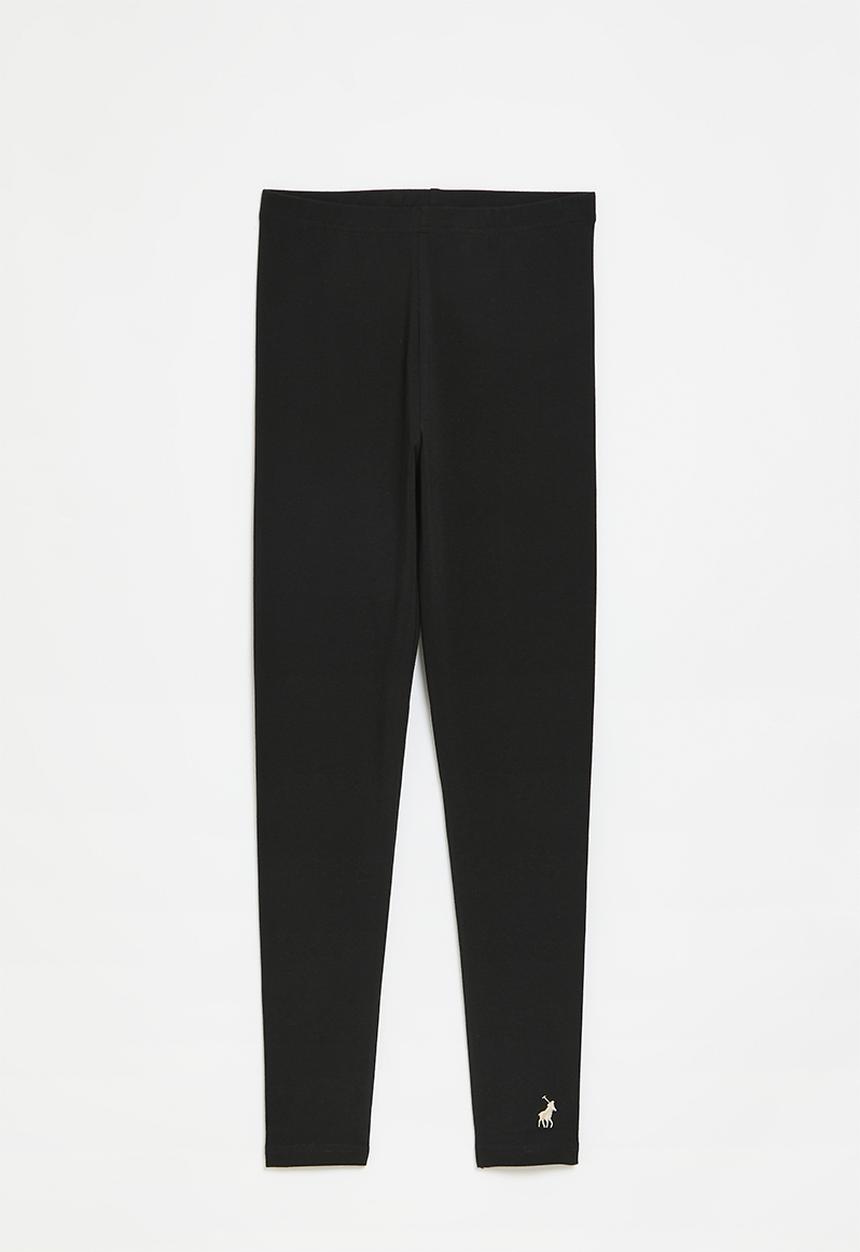 POLO - Girls victoria full length legging - black